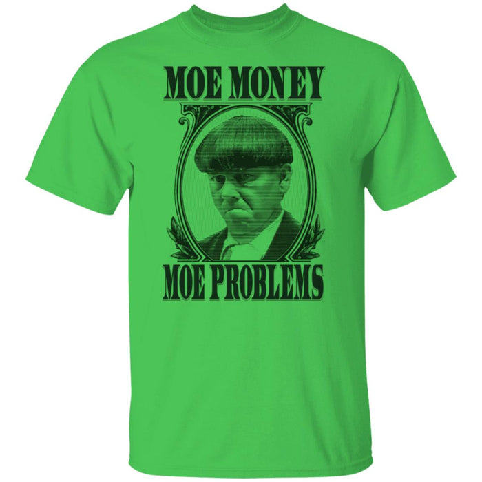 Three Stooges Moe Money Moe Problems T-Shirt