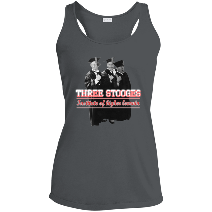 Three Stooges Graduates Ladies' Performance Racerback Tank Top