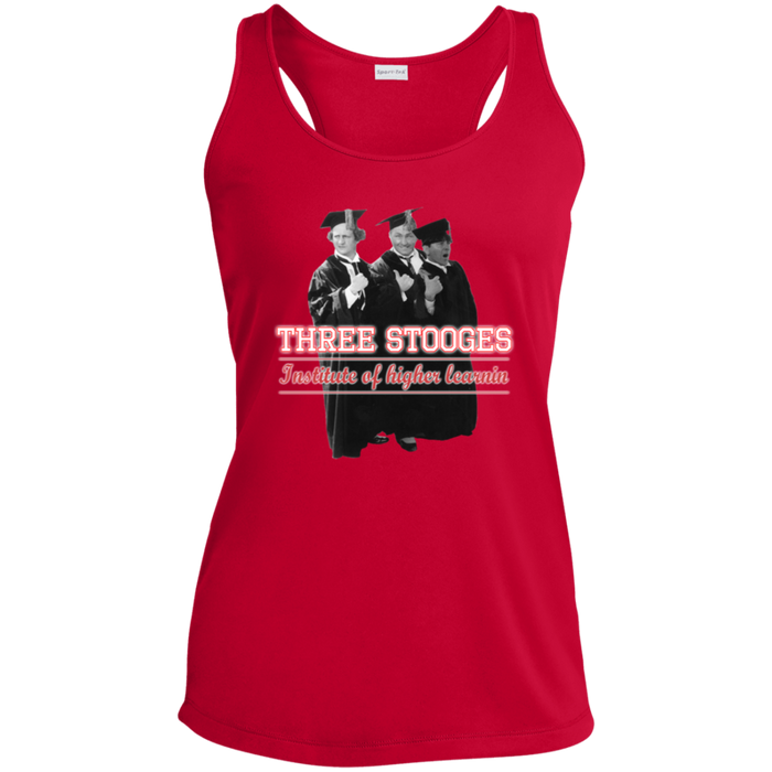 Three Stooges Graduates Ladies' Performance Racerback Tank Top