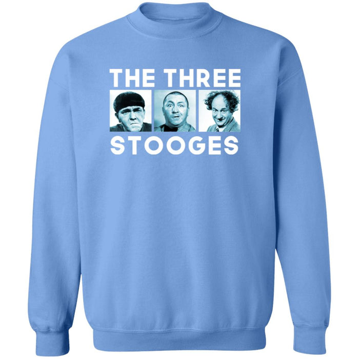 Three Stooges Squares Crewneck Pullover Sweatshirt