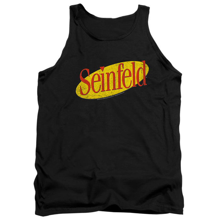 SEINFELD/SEINFELD LOGO-ADULT TANK-BLACK-LG